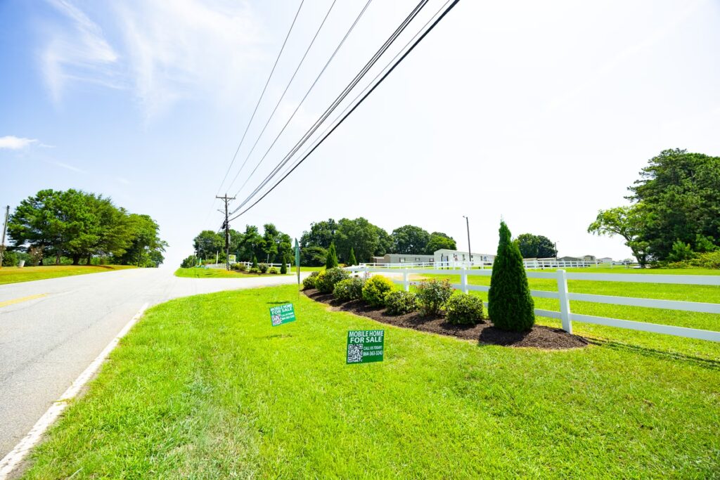 available lots for rent, managed mobile home communities, streetscape, suburban, properties