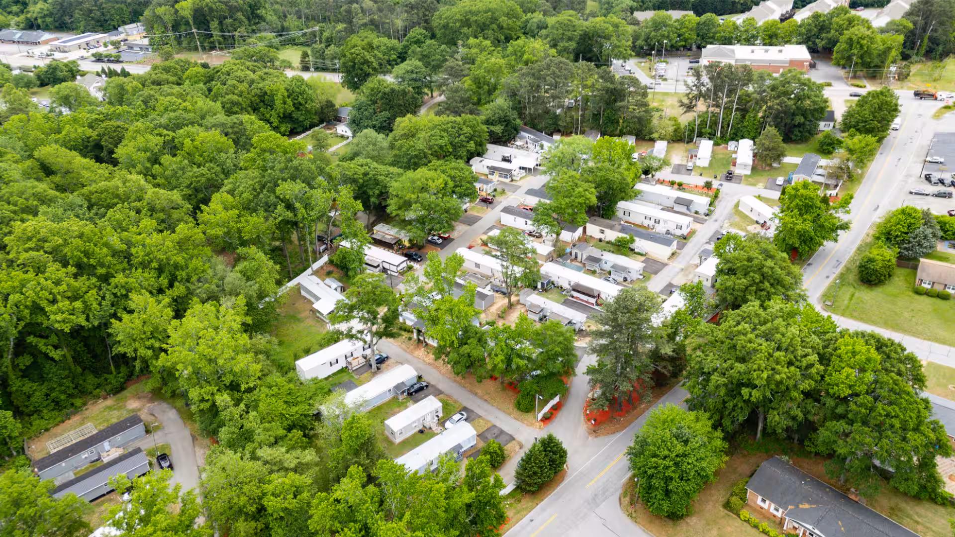 Greer SC neighborhood setting, affordable housing in Easley, Easley, streetscape, Taylors