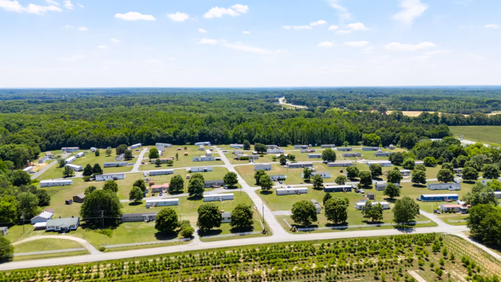 Taylors, affordable housing in Easley, neighborhood, residential street view, housing