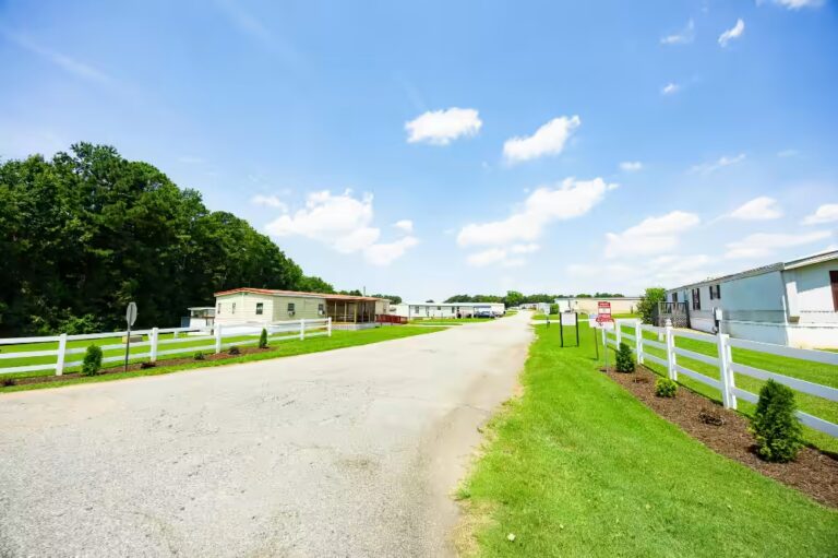 Pelzer, Old South Asset Management community, mobile home parks in South Carolina, streetscape, properties
