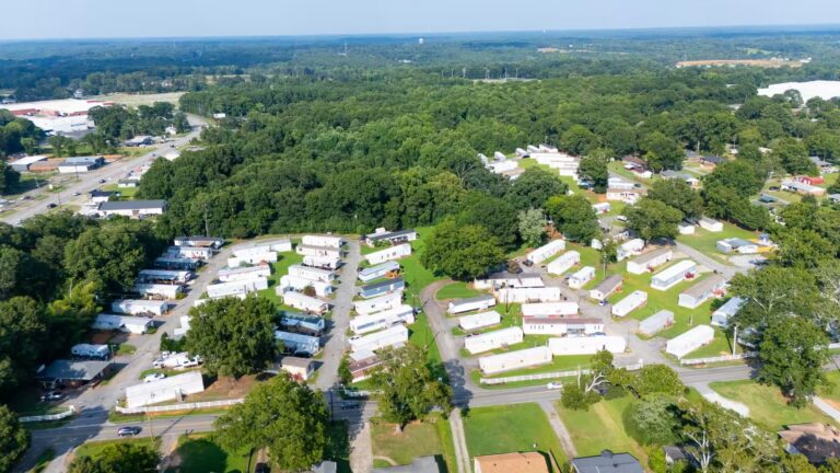 Greenville, streetscape, managed mobile home communities, professional property management SC, residential