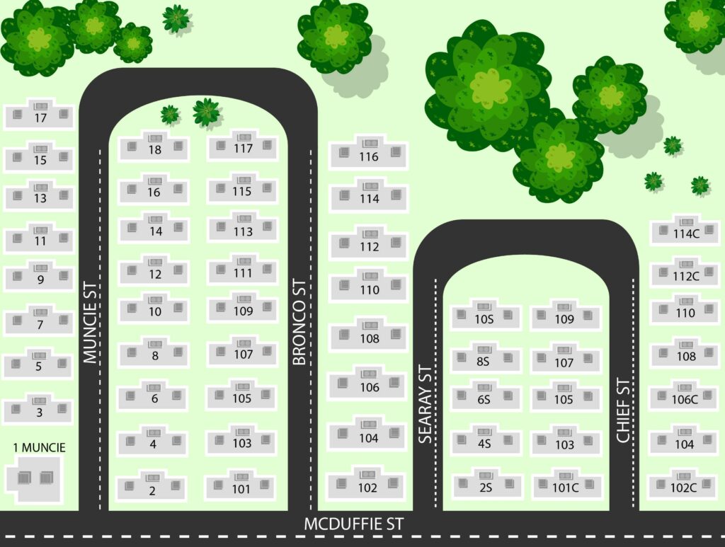 available lots for rent, mobile home parks in South Carolina, exterior, Mauldin, homesite